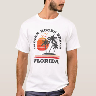 Indian Rocks Beach Florida Retro Souvenir Gift T-Shirt
