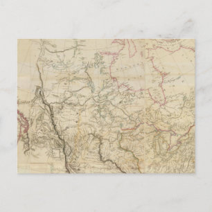 Indian Settlements in North America 2 Postcard