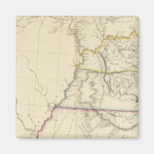 Indian Settlements in North America 3 Magnet