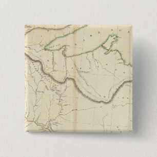 Indian Settlements in North America 4 15 Cm Square Badge