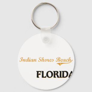 Indian Shores Beach Florida Classic Key Ring