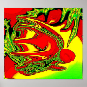 Indian spirit sleeps art poster