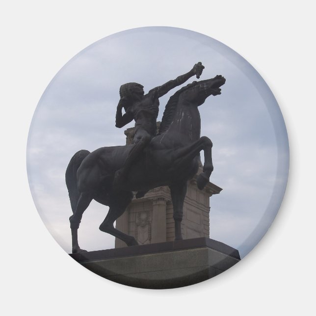 Indian Statue Magnet (Front)