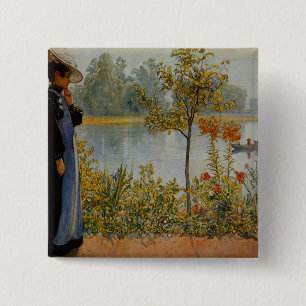 Indian Summer 15 Cm Square Badge