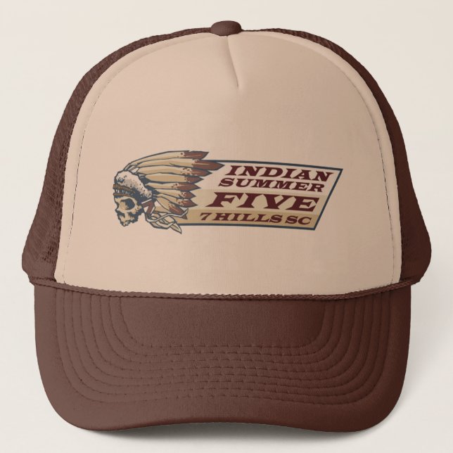 Indian Summer 5 - Trucker Cap (Front)