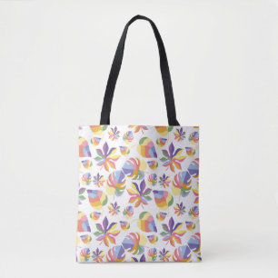 Indian Summer Autumn With Colourful Leaves Tote Bag