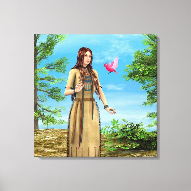 Indian Summer Canvas Print (Front)