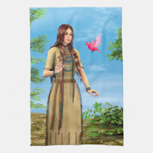 Indian Summer Tea Towel