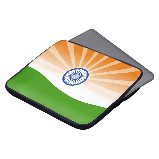 "Indian" sun Laptop Sleeve (Front Top)