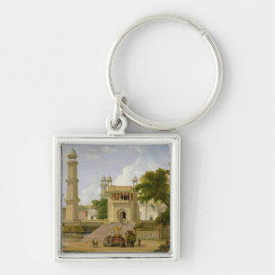 Indian Temple, said to be the Mosque of Abo-ul-Nab Key Ring