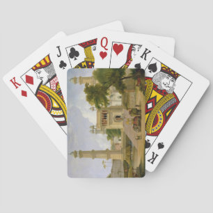 Indian Temple, said to be the Mosque of Abo-ul-Nab Playing Cards
