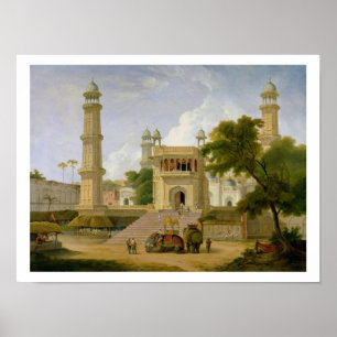 Indian Temple, said to be the Mosque of Abo-ul-Nab Poster