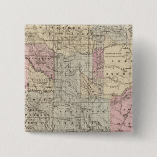 Indian Terr 15 Cm Square Badge