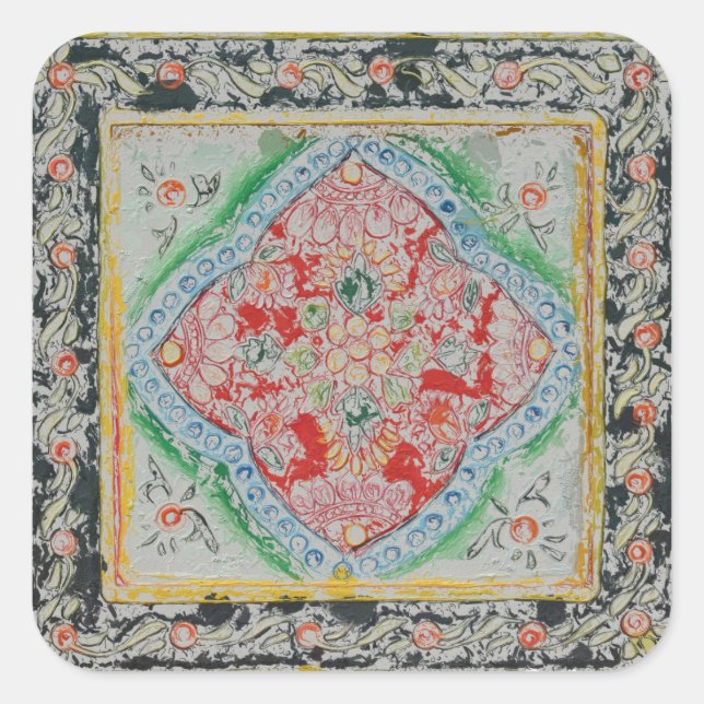 Indian Tile Stickers (Front)