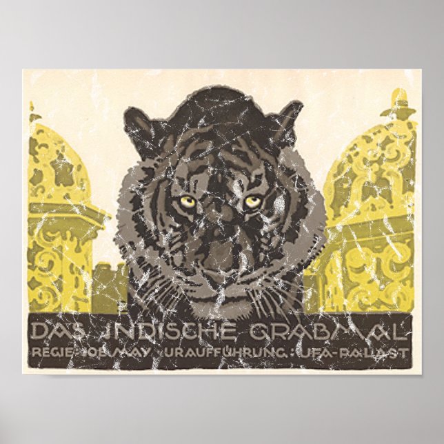 Indian Tomb - distressed Poster (Front)