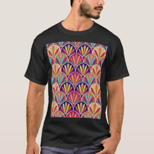 Indian Traditional Textile Illustration T-Shirt