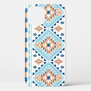 Indian Tribal Rug Ornament Pattern iPhone 12 Case