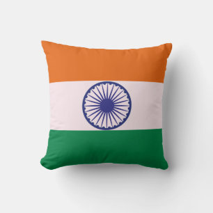 Indian Tricolour Tiranga Cushion