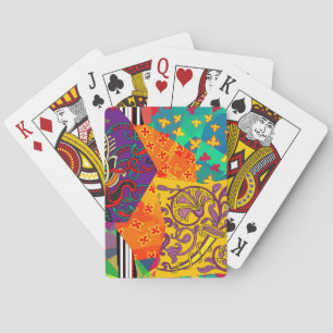 Indian Turkish Festive Patchwork Mandala Playing Cards
