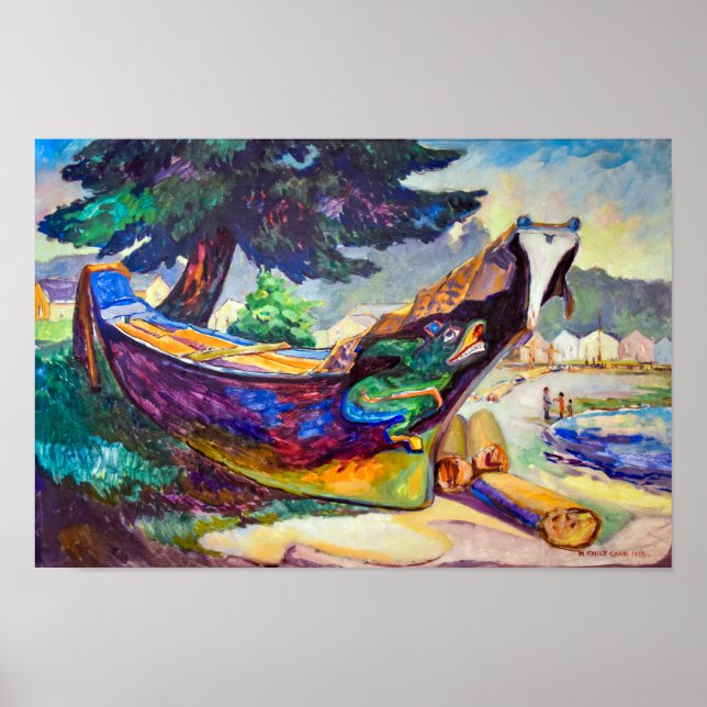 Indian War Canoe | Emily Carr | Poster (Front)