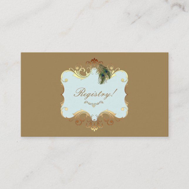 Indian Wedding II - Registry Card (Front)