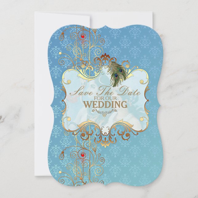 Indian Wedding II - SaveTheDate Card (Front)