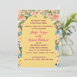 Indian Wedding Invitation