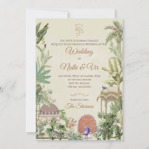 Indian wedding invitation Digital Hindu Wedding