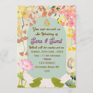 Indian Wedding Invitations 