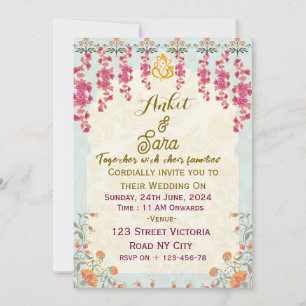 Indian Wedding Invitations 