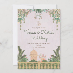 Indian Wedding invite as Digital Desi Wedding card