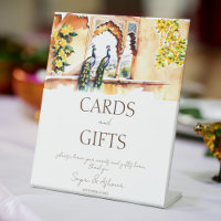 Indian wedding peacock Jaipur palace gifts table