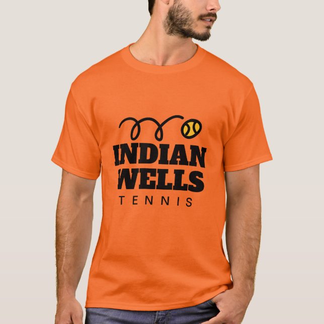 Indian Wells tennis sports t shirt (Front)