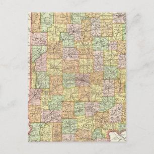 Indiana 11 postcard