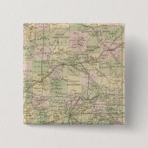 Indiana 3 15 cm square badge