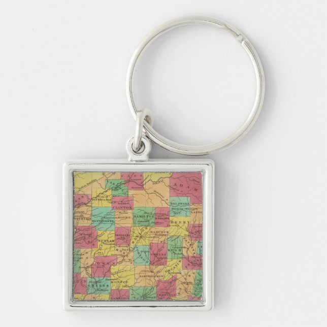 Indiana 6 key ring (Front)