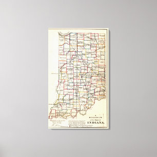 Indiana 7 canvas print