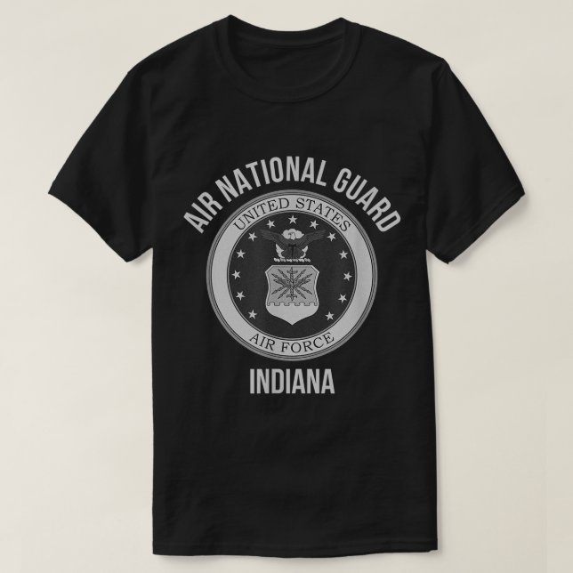 Indiana Air National Guard  T-Shirt (Design Front)