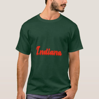 indiana bold script letters T-Shirt
