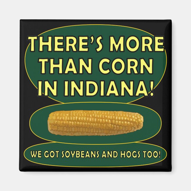 Indiana Corn Magnet (Front)