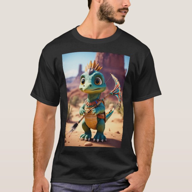 Indiana Dino Explorer Tee Adventure Begins  (Front)