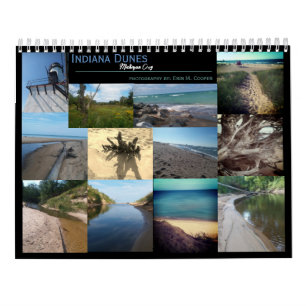 Indiana Dunes Michigan City photography Calendar