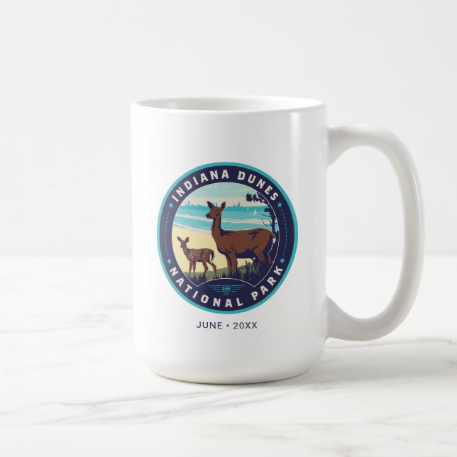 Indiana Dunes National Park Coffee Mug (Right)
