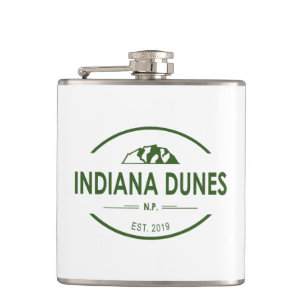 Indiana Dunes National Park Hip Flask