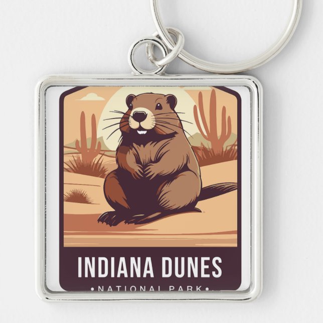 INDIANA DUNES NATIONAL PARK  KEY RING (Front)