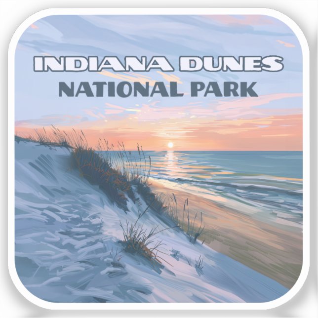 Indiana Dunes National Park Lake Michigan (Front)