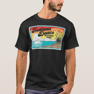 Indiana Dunes National Park Retro Vintage 80s T-Shirt