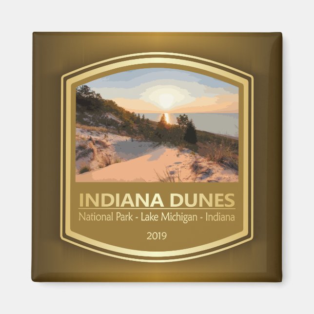 Indiana Dunes NP (PF1) Magnet (Front)