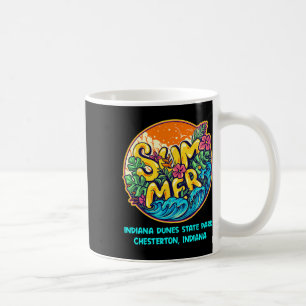 Indiana Dunes State Park Chesterton Indiana Summer Coffee Mug