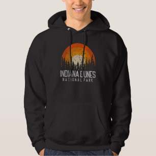 Indiana Dunes US National Park Vintage Retro 70s 8 Hoodie